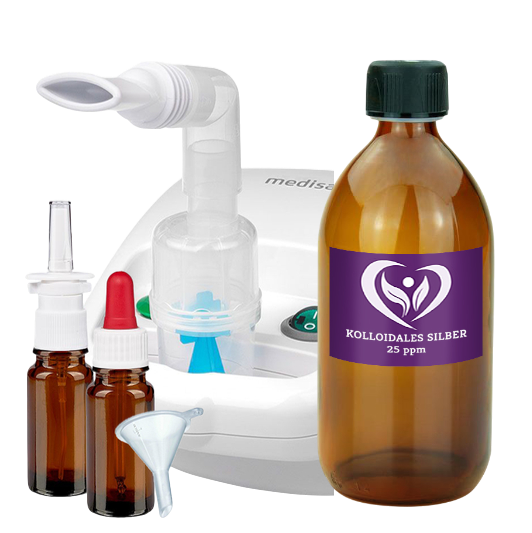 Erkältungsset Basic inklusive Kaltvernebler und Zubehör für die feine äußerliche Verteilung von Flüssigkeiten